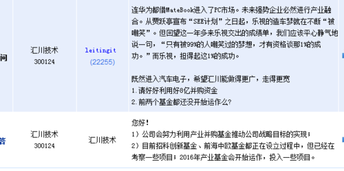 汇川技术的主营业务为工业自动化控制产品的研发,生产和销售.